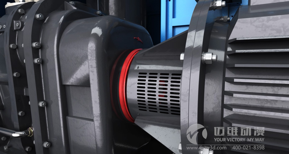 雙螺桿壓縮機(jī)三維動畫 雙螺桿壓縮機(jī)三維動畫