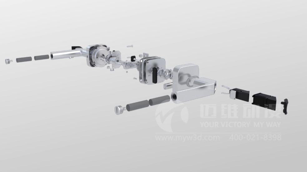 門把手產(chǎn)品演示三維動畫制作 門把手產(chǎn)品演示三維動畫制作