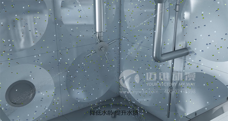 邁維動(dòng)漫城市供水智能系統(tǒng)三維動(dòng)畫(huà)演示(圖1)