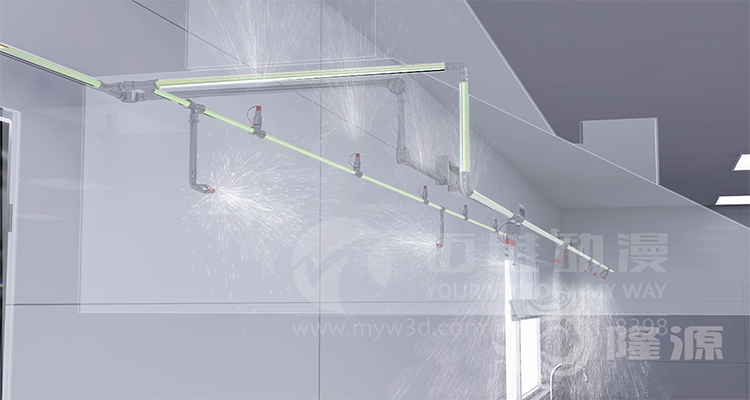 三維動畫逼真演示煙罩安全系統(tǒng)的特性(圖1) 三維動畫逼真演示煙罩安全系統(tǒng)的特性(圖1)