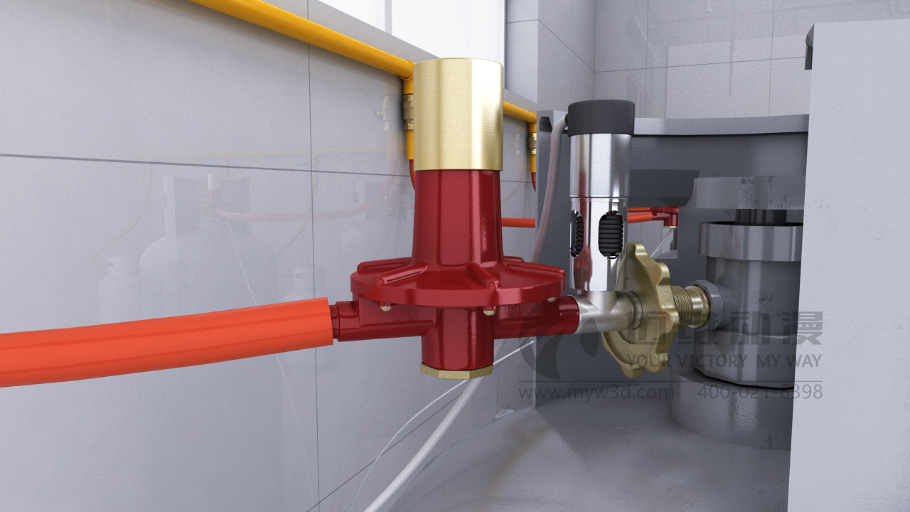 三維動畫演示國信中安燃氣閥宣傳片(圖2) 三維動畫演示國信中安燃氣閥宣傳片(圖2)