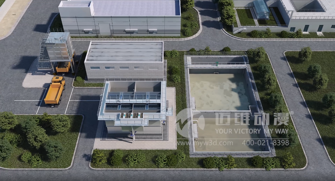 排泥水裝置三維動畫(圖1) 排泥水裝置三維動畫(圖1)