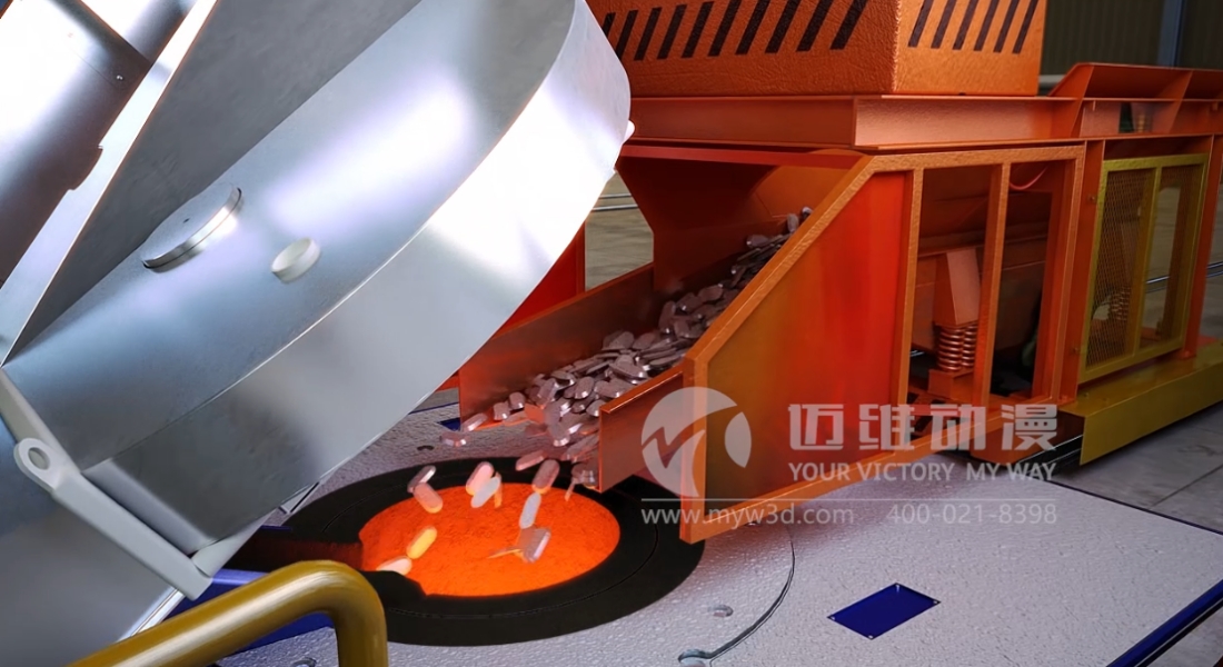 工業(yè)三維動(dòng)畫，讓觀眾感受冶金工藝的獨(dú)特魅力！(圖1)