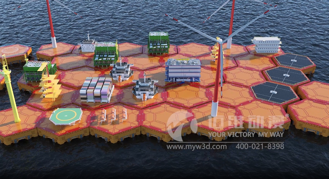 海洋工程三維動畫在企業(yè)項目競標(biāo)中能發(fā)揮哪些作用？(圖3)