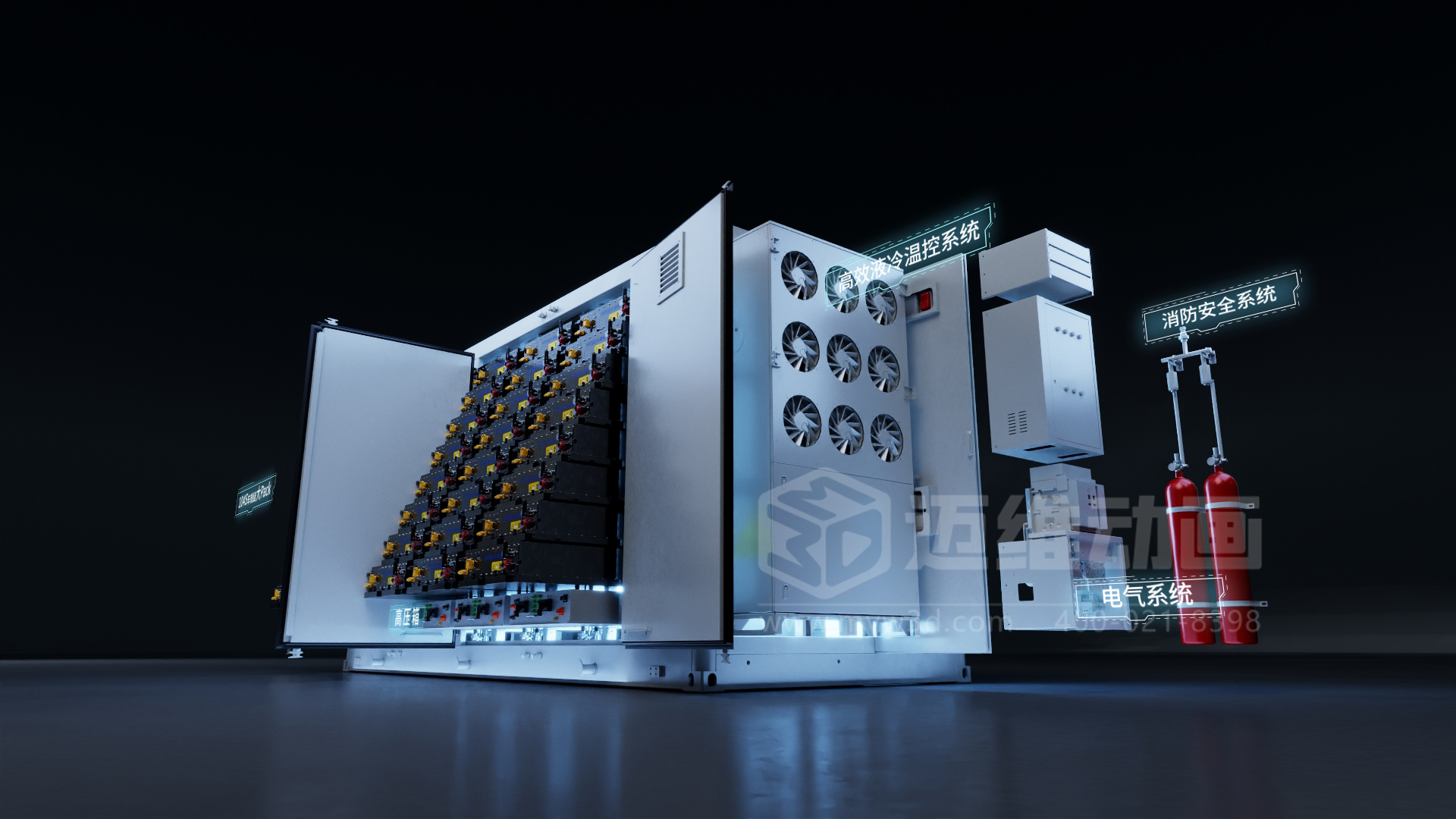 震撼！儲能科幻3D動畫，解鎖產(chǎn)品視覺效果新體驗(圖1)