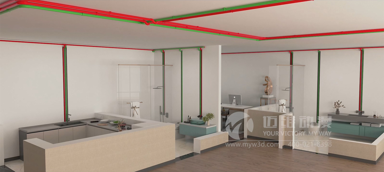 建材管道三維動畫展示(圖3)