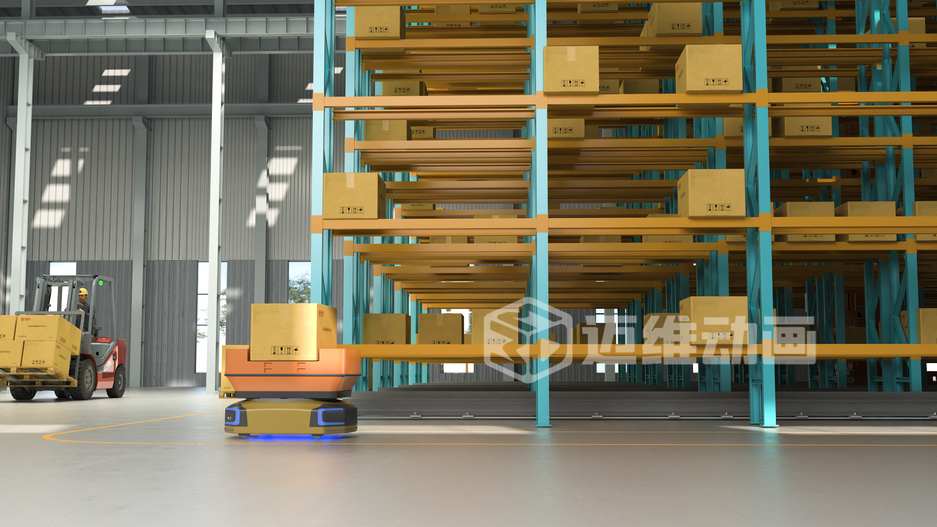 工業(yè)自動(dòng)化三維動(dòng)畫：解鎖鋁合金壓鑄生產(chǎn)的可視化新境界(圖4)