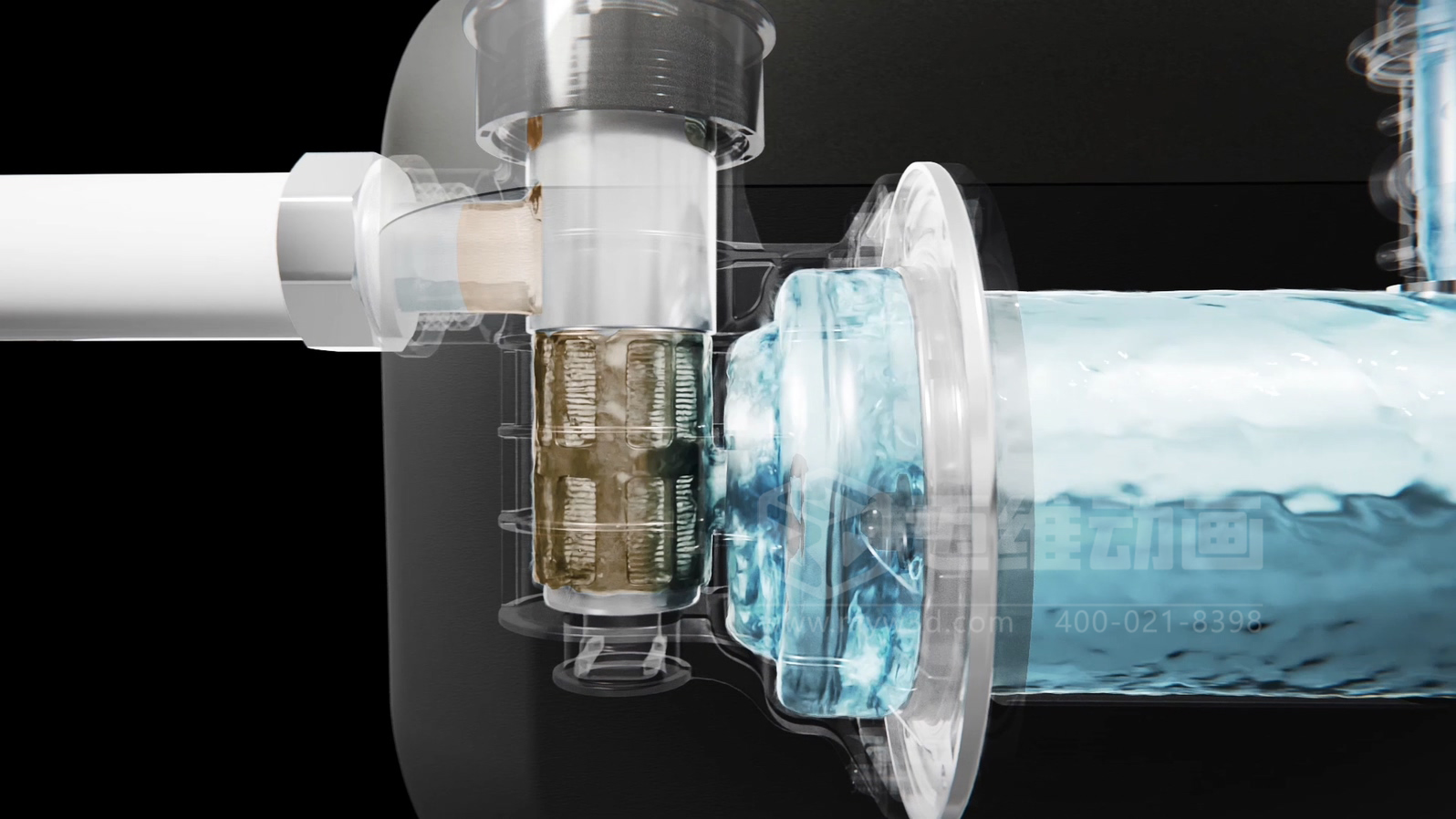 告別抽象圖解：水泵三維動畫，把流體機械內(nèi)部結構與工作原理 “搬” 到眼前?(圖2)