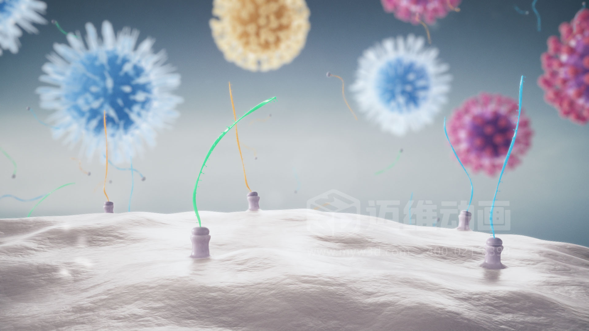 醫(yī)療分子生物學(xué)三維動(dòng)畫(圖2) 醫(yī)療分子生物學(xué)三維動(dòng)畫(圖2)