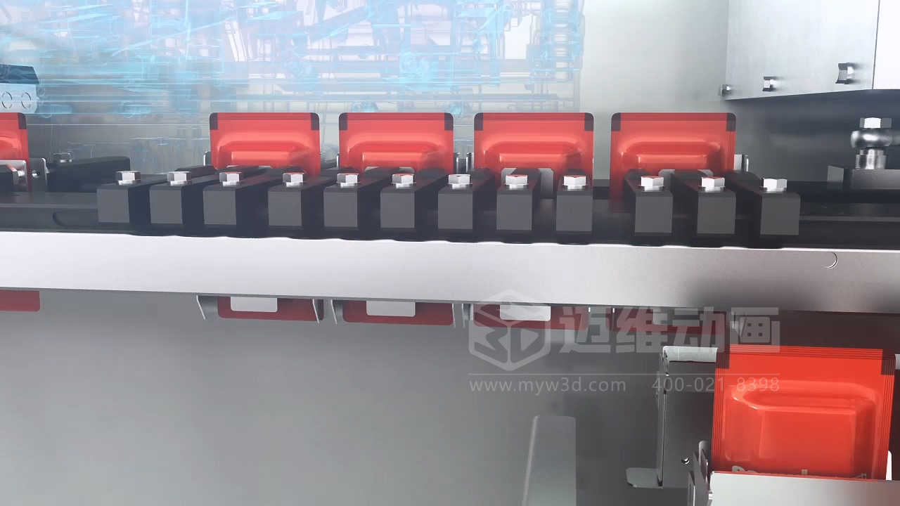 豆干包裝自動(dòng)化生產(chǎn)線三維動(dòng)畫(huà)展示(圖11)