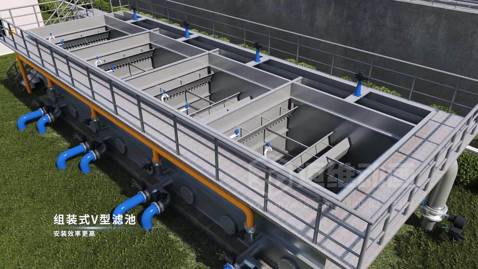 二次供水-水處理行業(yè)過濾裝置三維動畫全場景解決方案(圖5)