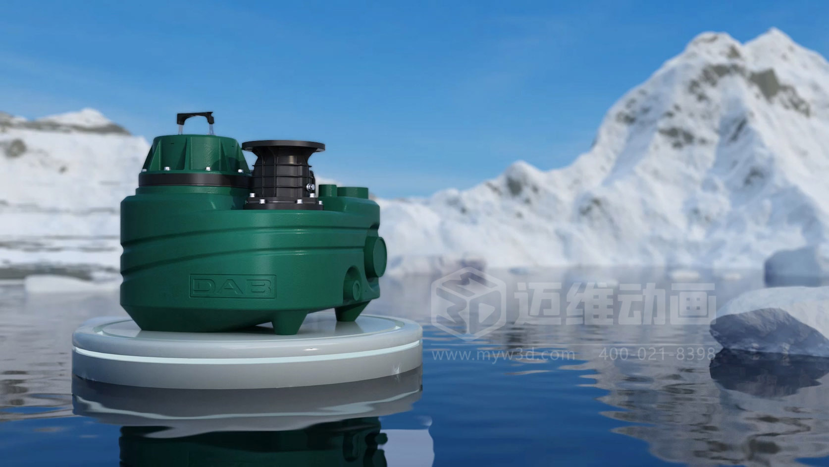 外置式污水提升泵站三維動(dòng)畫(圖1)